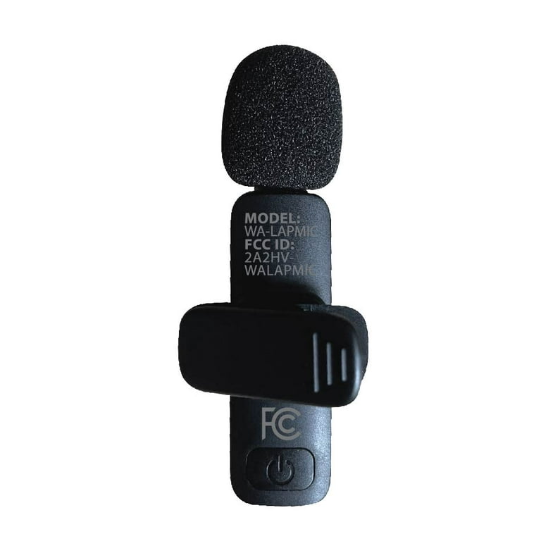 Microfone de Lapela Sem Fio Bower USB-C
