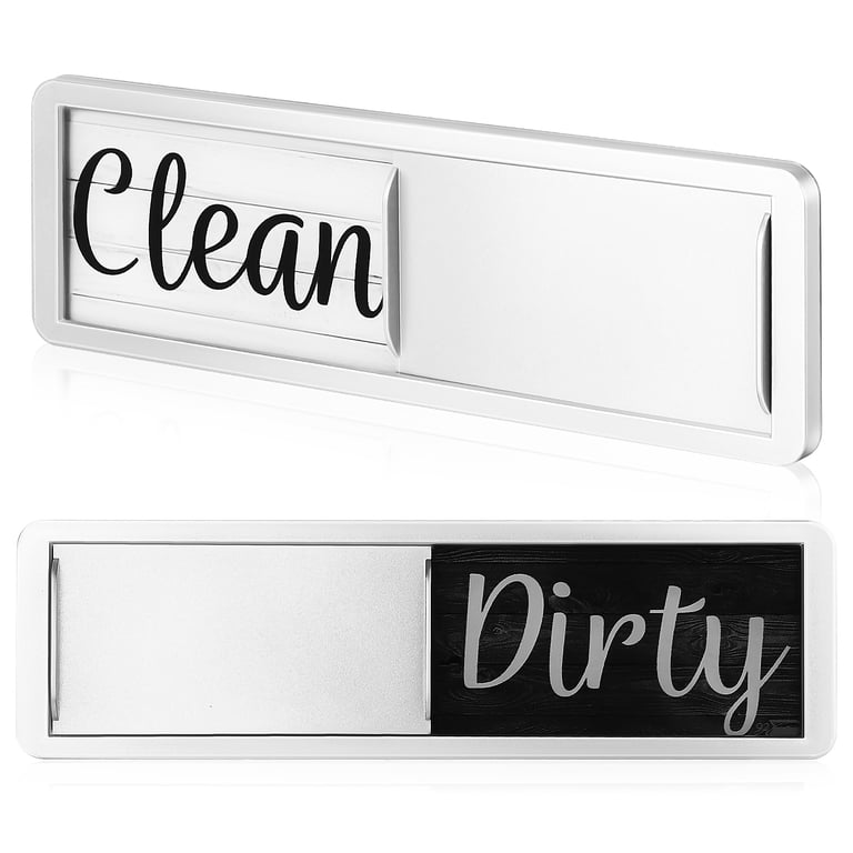 Clean / Dirty Dishwasher Magnet – Sliding Kitchen Indicator